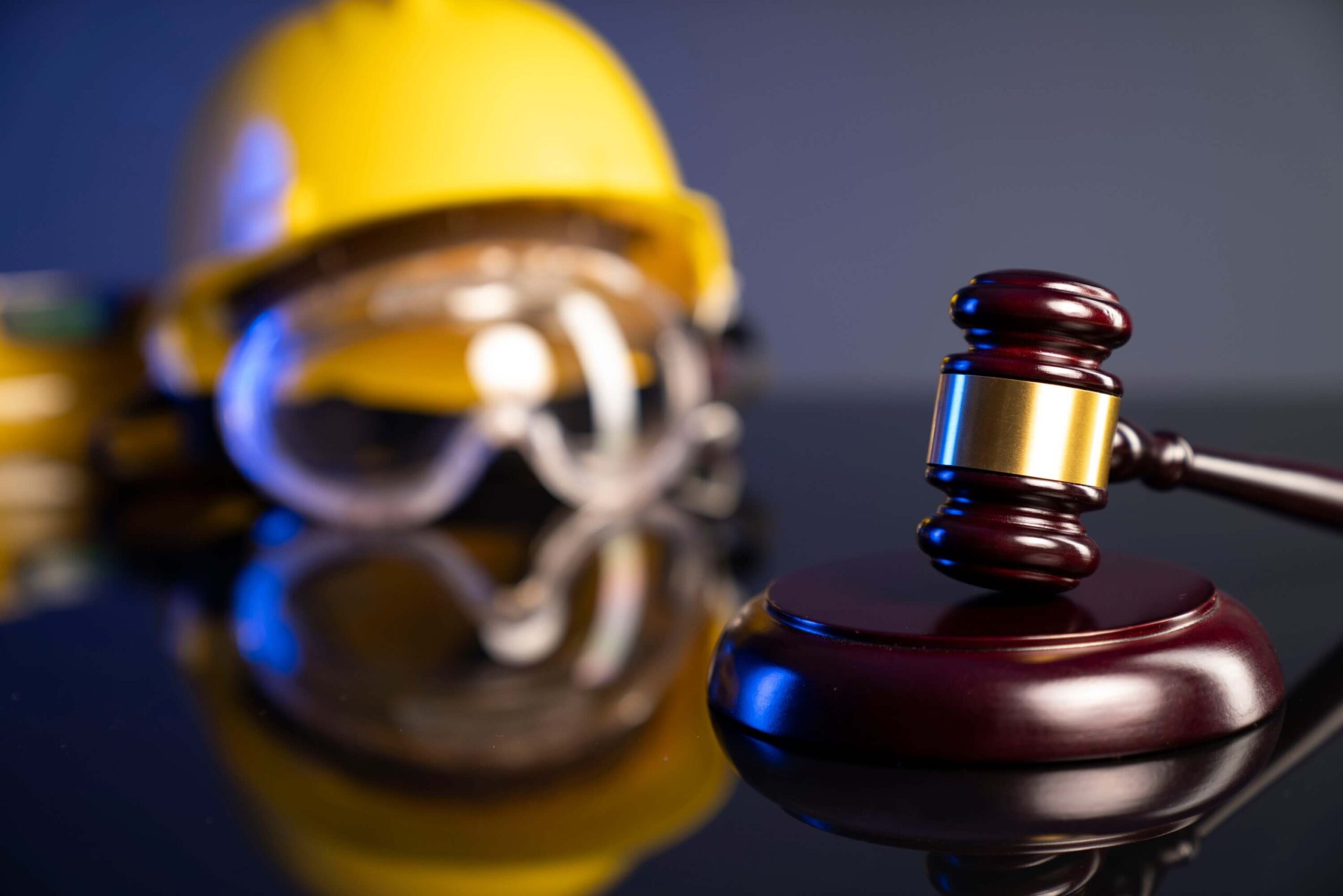 Damage compensation concept. Labor and construction law