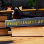 Pile of books and Wrongful death lawsuit.