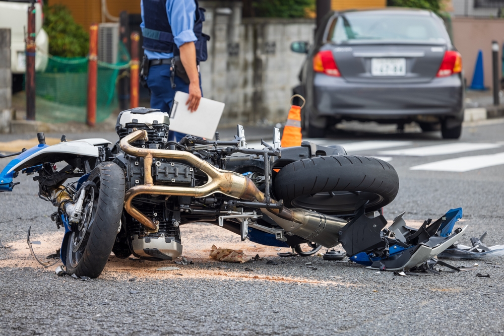 Photo of Motorcycle Crash